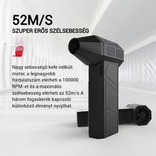 130 000 RPM szuper teljesítményű turbóventilátor