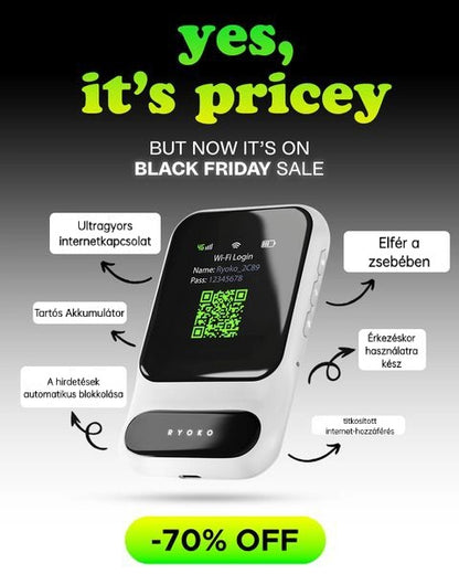 🎉Állandó ingyenes internet-hozzáférés🌏Az Ön világa, összekapcsolva Ryoko Wi-Fi