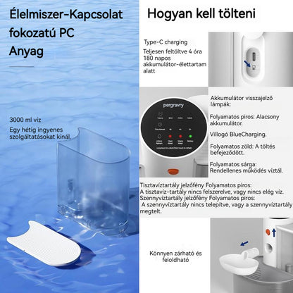 🎉🎉Intelligens kisállat vízadagoló,🥳🥳 automatikus kisállat vízadagoló adagoló adagoló